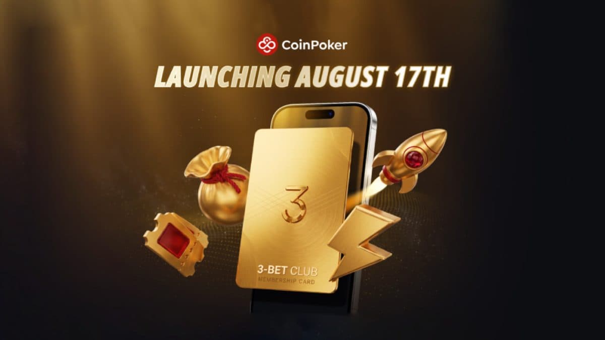 CoinPoker 3-Bet Club: nueva membresía de rakeback (17 ago)