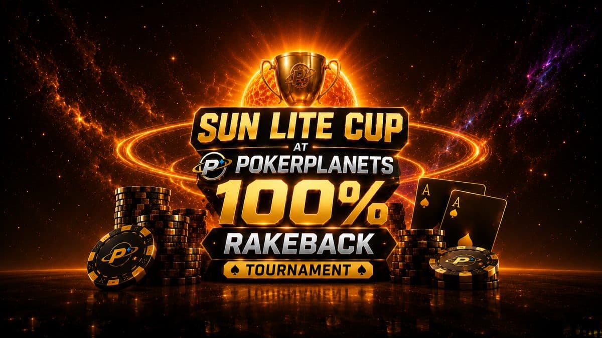 Sun Lite Cup: torneo PokerPlanets con 100% rakeback
