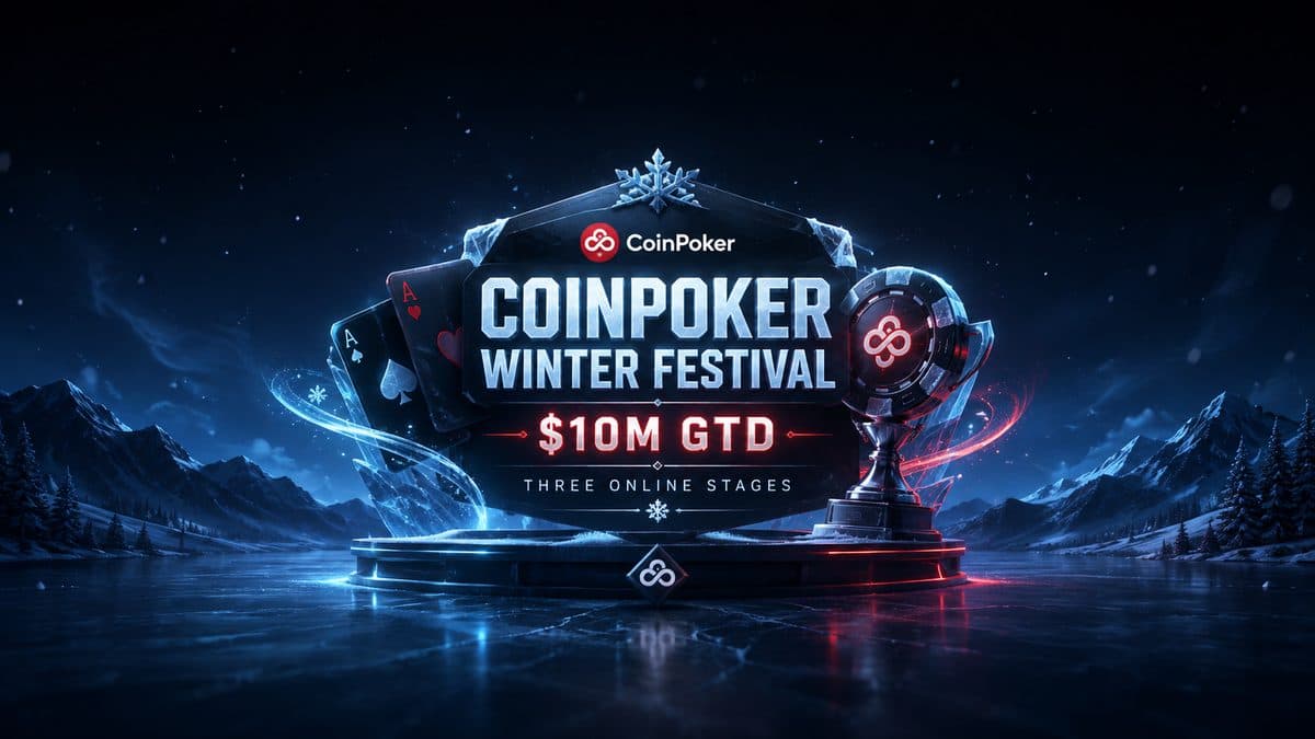 CoinPoker Winter Festival: $10M GTD Across Three Stages