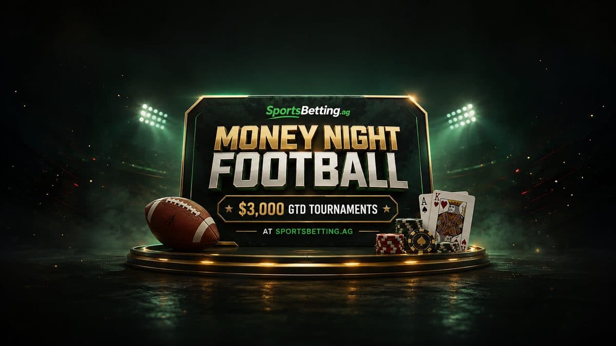 Money Night Football: torneos $3,000 GTD en Sportsbetting.ag