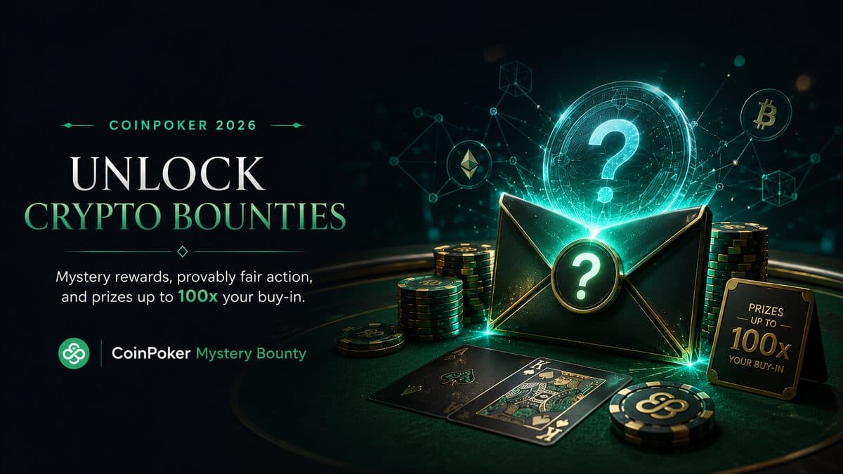 CoinPoker Mystery Bounty 2026: Surprise Crypto Prizes