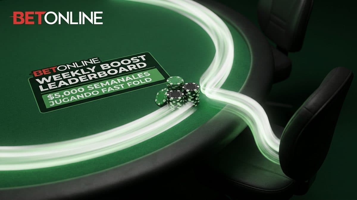 BetOnline Weekly Boost: $5,000 Semanales Fast Fold 2026
